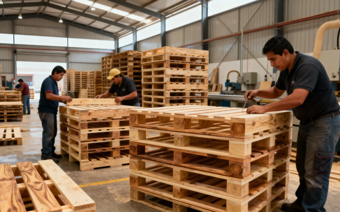 5 Fábricas de Tarimas de Madera en Puebla