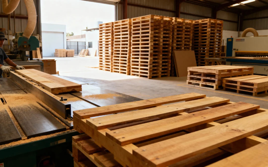 Las 4 Fábricas de Tarimas de Madera en Tijuana